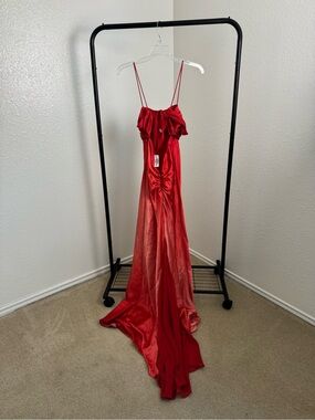 Betsy & Adam | Dresses | Beautiful Burgundy And Gold Prom Formal Dress |  Poshmark